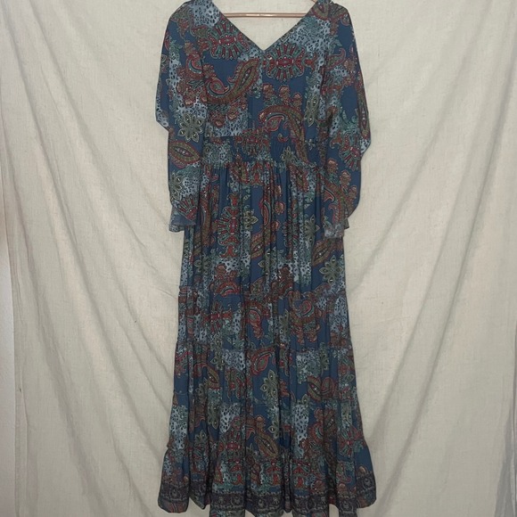 Anthropologie Boemo Paisley
Cottagecore Tiered Maxi Dress Women's Size M - Picture 4 of 8